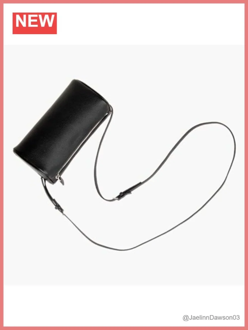 Premium Full-Grained Leather Crossbody Hobo Bag with Adjustable Strap